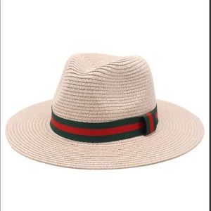 Straw Fedora Hat